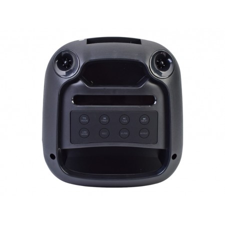 Акустична колонка SMT 0002, 8 дюймів, Bluetooth, підсвітка, мікрофон, TFслот, USBзарядне, FM