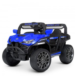 Детский электромобиль Джип Bambi M 4822 EBLR-4 Багги, синий