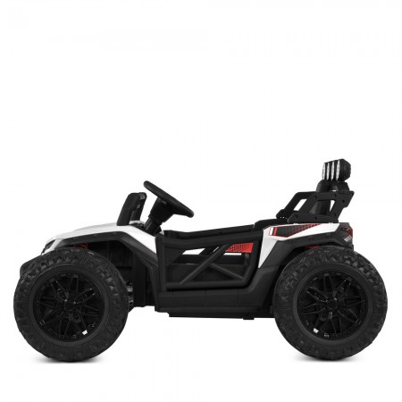 Дитячий електромобіль Багги Polaris RZR Bambi Racer M 6073EBLR-1 білий, 4 мотори по 35W, EVA, екошкіра, MP3, USB, Bluetooth Дитячий електромобіль Багги Polaris RZR Bambi Racer M 6073EBLR-1 білий, 4 мотори по 35W, EVA, екошкіра, MP3, USB, Bluetooth