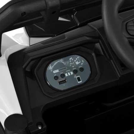 Дитячий електромобіль Багги Polaris RZR Bambi Racer M 6073EBLR-1 білий, 4 мотори по 35W, EVA, екошкіра, MP3, USB, Bluetooth Дитячий електромобіль Багги Polaris RZR Bambi Racer M 6073EBLR-1 білий, 4 мотори по 35W, EVA, екошкіра, MP3, USB, Bluetooth