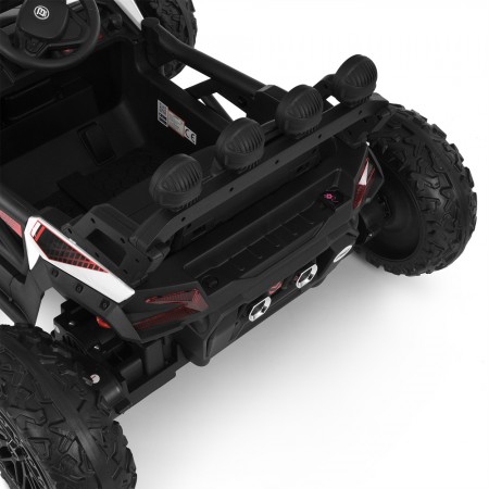 Дитячий електромобіль Багги Polaris RZR Bambi Racer M 6073EBLR-1 білий, 4 мотори по 35W, EVA, екошкіра, MP3, USB, Bluetooth Дитячий електромобіль Багги Polaris RZR Bambi Racer M 6073EBLR-1 білий, 4 мотори по 35W, EVA, екошкіра, MP3, USB, Bluetooth