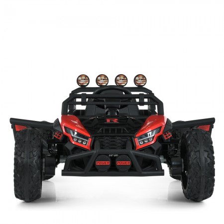 Детский электромобиль Багги Polaris RZR Bambi Racer M 6073EBLR-3 красный, 4 мотора по 35W, EVA, экокожа, MP3, USB, Bluetooth Детский электромобиль Багги Polaris RZR Bambi Racer M 6073EBLR-3 красный, 4 мотора по 35W, EVA, экокожа, MP3, USB, Bluetooth