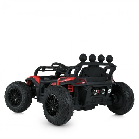 Детский электромобиль Багги Polaris RZR Bambi Racer M 6073EBLR-3 красный, 4 мотора по 35W, EVA, экокожа, MP3, USB, Bluetooth Детский электромобиль Багги Polaris RZR Bambi Racer M 6073EBLR-3 красный, 4 мотора по 35W, EVA, экокожа, MP3, USB, Bluetooth
