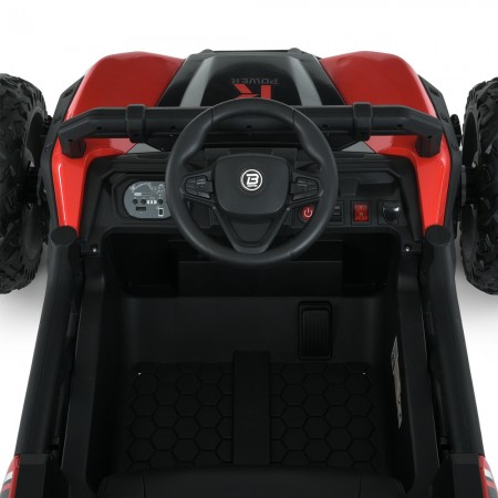 Детский электромобиль Багги Polaris RZR Bambi Racer M 6073EBLR-3 красный, 4 мотора по 35W, EVA, экокожа, MP3, USB, Bluetooth Детский электромобиль Багги Polaris RZR Bambi Racer M 6073EBLR-3 красный, 4 мотора по 35W, EVA, экокожа, MP3, USB, Bluetooth