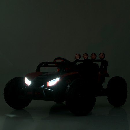 Детский электромобиль Багги Polaris RZR Bambi Racer M 6073EBLR-3 красный, 4 мотора по 35W, EVA, экокожа, MP3, USB, Bluetooth Детский электромобиль Багги Polaris RZR Bambi Racer M 6073EBLR-3 красный, 4 мотора по 35W, EVA, экокожа, MP3, USB, Bluetooth
