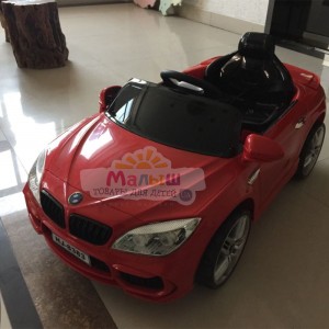 Дитячий електромобіль Bambi M 2773 EBLR-3 BMW, червоний