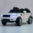 Детский электромобиль Джип Bambi M 3402-1 EBLR-1 Land Rover, белый