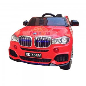Детский электромобиль Джип Bambi M 3102 (MP4) EBLR-3 BMW X5, красный