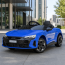 Дитячий електромобіль Audi RS e-tron GT M 4938EBLR-4 синій, 2 мотори по 30W, EVA, шкіряне сидіння, MP3, USB, TF, Bluetooth Дитячий електромобіль Audi RS e-tron GT M 4938EBLR-4 синій, 2 мотори по 30W, EVA, шкіряне сидіння, MP3, USB, TF, Bluetooth