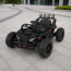 Детский электромобиль Багги Polaris RZR Bambi Racer M 6073EBLR-2 черный, 4 мотора по 35W, EVA, экокожа, MP3, USB, Bluetooth
