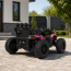 Дитячий електромобіль Багги Polaris RZR Bambi Racer M 6073EBLR-8 рожевий, 4 мотори по 35W, EVA, екошкіра, MP3, USB, Bluetooth