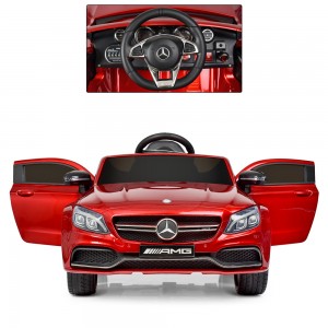 Детский электромобиль Bambi M 4010 EBLRS-3 Mercedes, красный