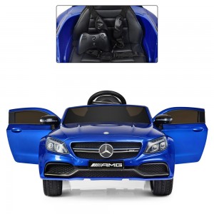 Детский электромобиль Bambi M 4010 EBLRS-4 Mercedes, синий