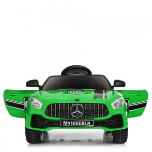 Дитячий електромобіль Bambi M 4105 EBLR-5 Mercedes AMG GT, зелений