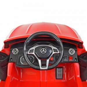 Дитячий електромобіль Bambi M 4124 EBLR-3 Mercedes, червоний