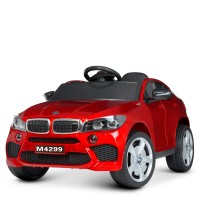 Детский электромобиль Bambi M 4299 EBLRS-3 BMW 6 GT, красный