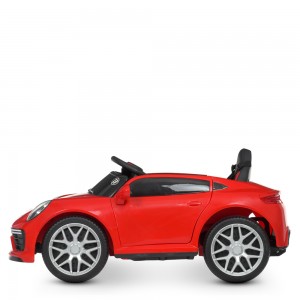 Дитячий електромобіль Bambi M 4611 EBLR-3 Porsche, червоний