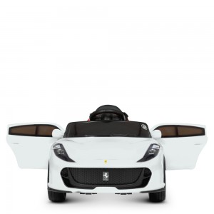 Дитячий електромобіль Bambi M 4615 EBLR-1 Ferrari, білий
