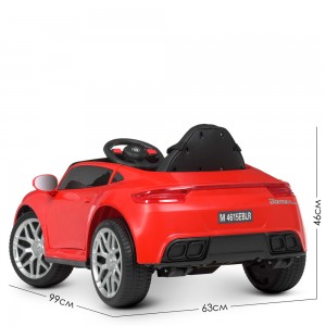 Дитячий електромобіль Bambi M 4615 EBLR-3 Ferrari, червоний