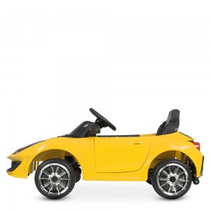 Детский электромобиль Bambi M 4700 EBLR-6 Ferrari, желтый