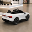 Детский электромобиль Bambi M 4938 EBLR-1 Audi RS e-tron GT белый, 2 мотора по 30W, EVA, экокожа, MP3, USB, TF, Bluetooth