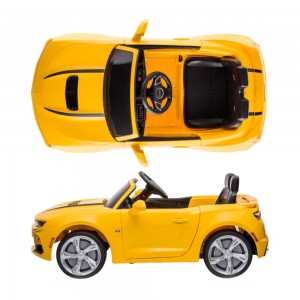 Детский электромобиль Bambi M 5669 EBLR-6 Chevrolet Camaro, желтый