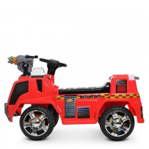 Детский электромобиль Bambi ZPV119 AR-3 Пожарная машина, красный
