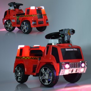 Детский электромобиль Bambi ZPV119 AR-6 Пожарная машина, желтый