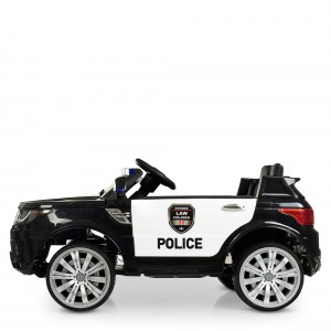 Детский электромобиль Джип Bambi M 2775 EBLR-1-2 Police, черный