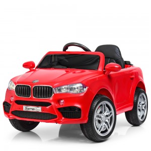 Детский электромобиль Джип Bambi M 3180 EBLR-3 BMW X5, красный
