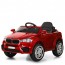 Дитячий електромобіль Джип Bambi M 3180 EBLRS-3 BMW X5, червоний