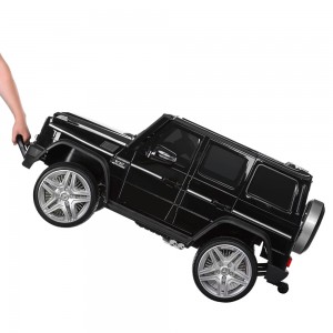 Дитячий електромобіль Джип Bambi M 3567 4WD EBLRS-2 Гелендваген Mercedes, чорний