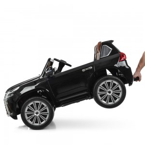 Дитячий електромобіль Джип Bambi M 3906 (MP4) EBLR-2 Lexus LX 570 чорний
