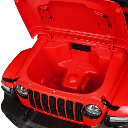 Детский электромобиль Jeep Wrangler Rubicon Bambi красный 4 мотора 35W