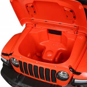 Дитячий електромобіль Джип Bambi M 4176 EBLR-7 Jeep, оранжевий
