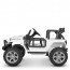 Дитячий електромобіль Джип Bambi M 4282 EBLR-1 Jeep Wrangler, білий