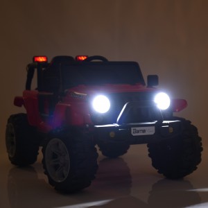 Дитячий електромобіль Джип Bambi M 4282 EBLR-3 Jeep Wrangler, червоний