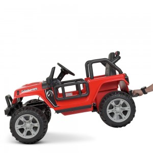 Дитячий електромобіль Джип Bambi M 4282 EBLR-3 Jeep Wrangler, червоний