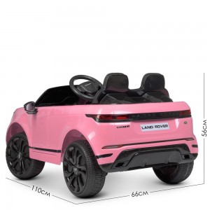 Детский электромобиль Джип Bambi M 4418 EBLR-8 Land Rover, розовый