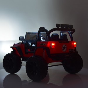 Дитячий електромобіль Джип Bambi M 4553 EBLR-3 (24V) Jeep, червоний