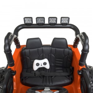 Дитячий електромобіль Джип Bambi M 4553 EBLR-7 (24V) Jeep, помаранчевий