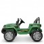 Дитячий електромобіль Джип Bambi M 4557 EBLR-10 Jeep Wrangler, темно-зелений