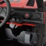 Дитячий електромобіль Джип Bambi M 4625 EBLR-3 Jeep, двомісний, червоний