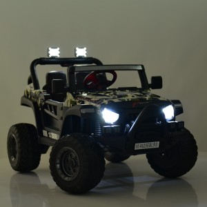 Детский электромобиль Джип Bambi M 4625 EBLRS-18 Jeep, двухместный, камуфляж