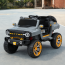 Детский электромобиль Джип Bambi M 5821 EBLR-11 Jeep, 4 мотора по 45W, EVA, кожа, Bluetooth, MP3, серый
