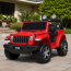 Детский электромобиль Jeep Wrangler Rubicon Bambi красный 4 мотора 35W