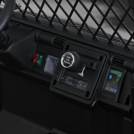 Дитячий електромобіль Джип Toyota FJ Cruiser 2566AEBLR-2 двомісний, 4 мотори по 35W, EVA, шкіра, MP3, USB, Bluetooth, чорний