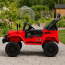 Детский электромобиль Джип Toyota FJ Cruiser 2566AEBLR-3 двухместный, 4 мотора по 35W, EVA, кожа, MP3, USB, Bluetooth, красный Детский электромобиль Джип Toyota FJ Cruiser 2566AEBLR-3 двухместный, 4 мотора по 35W, EVA, кожа, MP3, USB, Bluetooth, красный