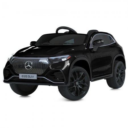 Дитячий електромобіль Mercedes-Benz EQS 580 4MATIC SUV M 6161EBLR-2 чорний, 2 мотори по 45W, EVA, екошкіра, MP3, USB, Bluetooth Дитячий електромобіль Mercedes-Benz EQS 580 4MATIC SUV M 6161EBLR-2 чорний, 2 мотори по 45W, EVA, екошкіра, MP3, USB, Bluetooth