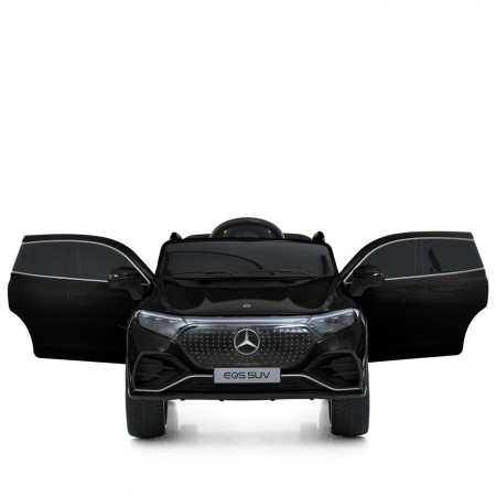 Дитячий електромобіль Mercedes-Benz EQS 580 4MATIC SUV M 6161EBLR-2 чорний, 2 мотори по 45W, EVA, екошкіра, MP3, USB, Bluetooth Дитячий електромобіль Mercedes-Benz EQS 580 4MATIC SUV M 6161EBLR-2 чорний, 2 мотори по 45W, EVA, екошкіра, MP3, USB, Bluetooth